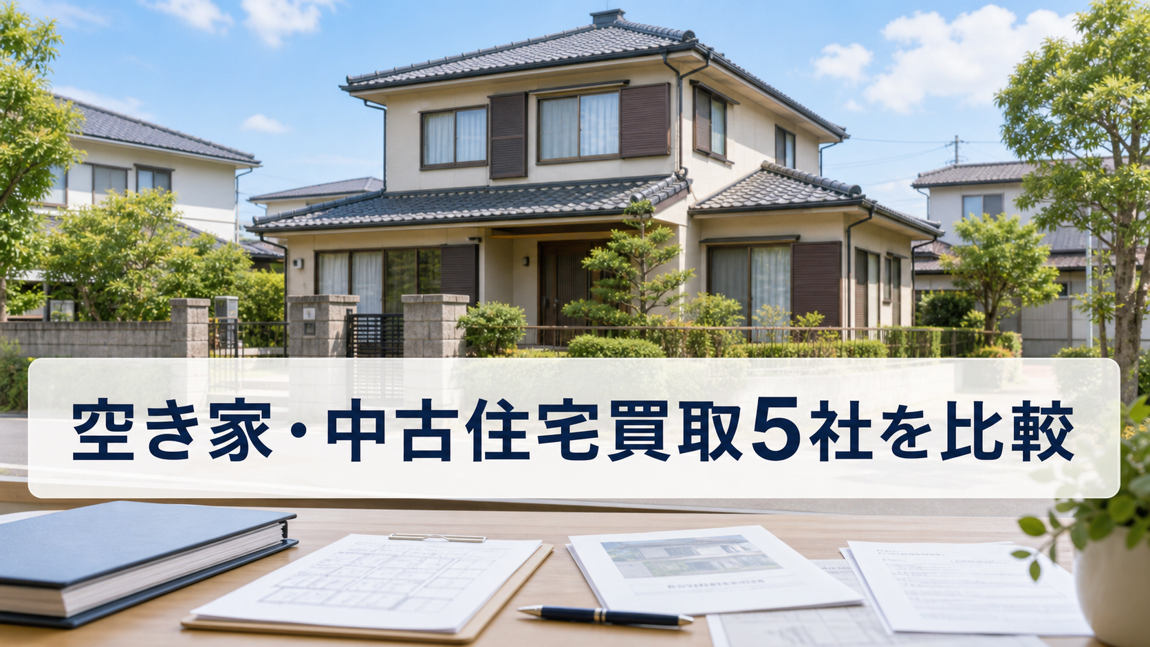 空き家・中古住宅買取5社を比較｜ラクウルの査定・対応物件・売却の流れ